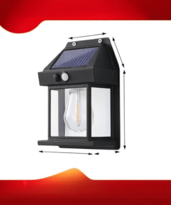 Lámpara solar exterior sensor movimiento IP65 luz cálida 1-4 módulos para jardín