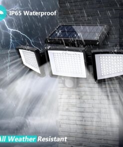 Alternative view of Lámpara solar con sensor de movimiento