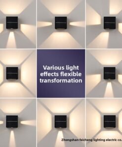 Lámpara solar personalizable IP65 COB LED 12-16h diseño imprimible para exteriores