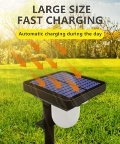 Alternative view of Lámpara solar exterior con detección de movimiento